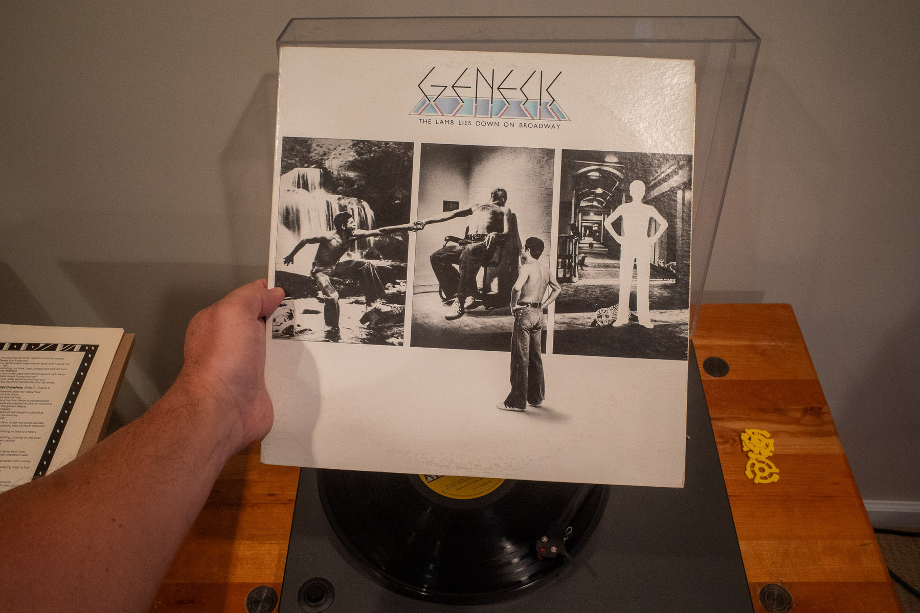 Genesis - Lamb Lies Down on Broadway vinyl album cover