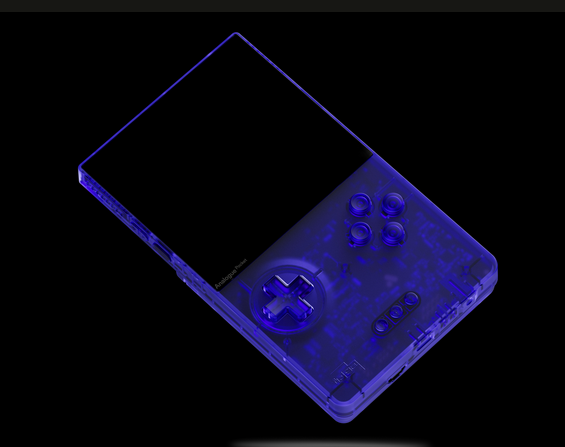 Transparent blue Pocket