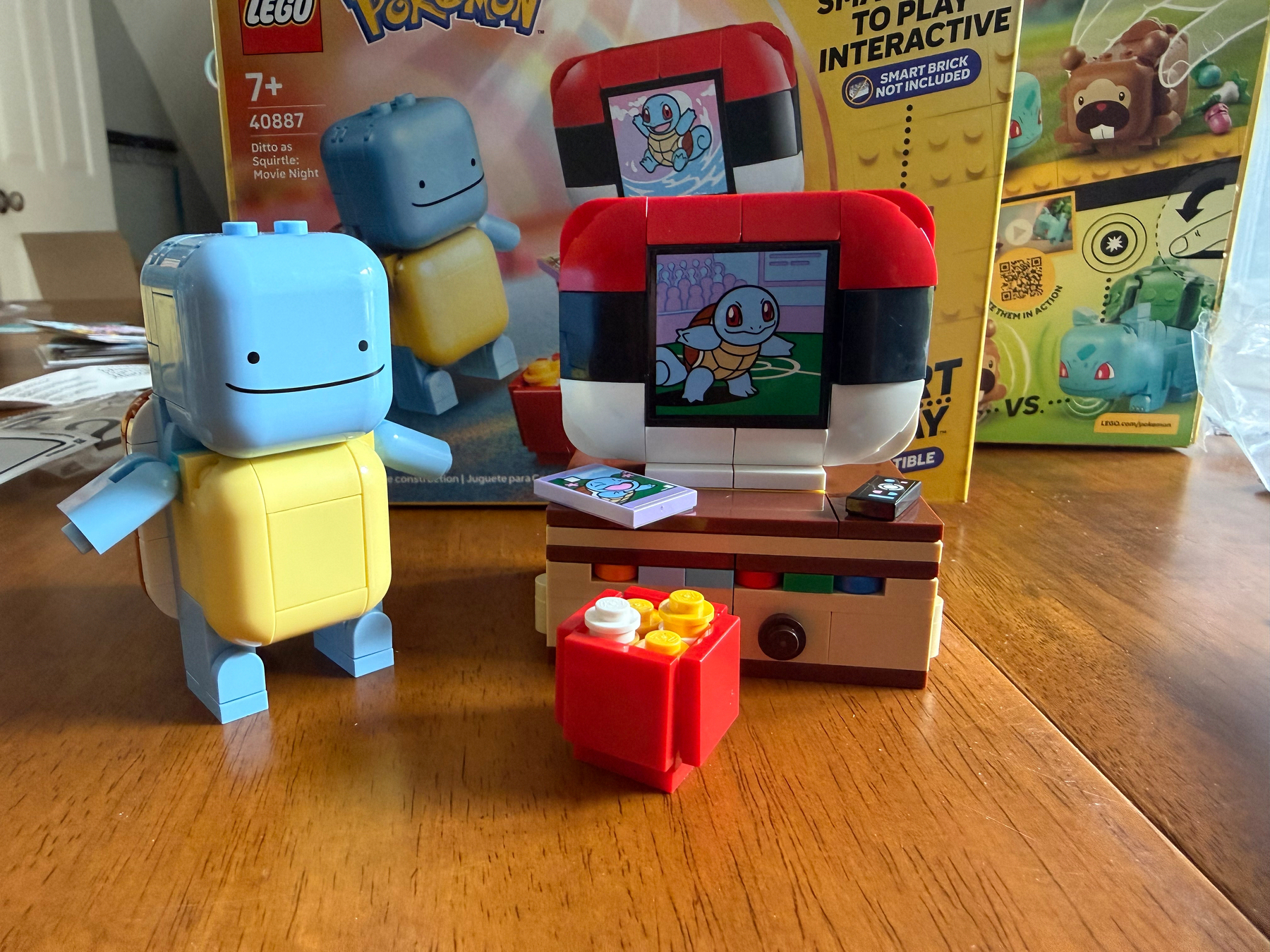 Ditto as Squirtle movie night