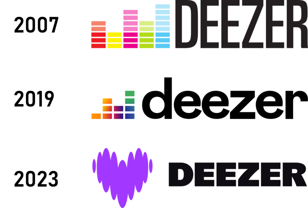Deezer logos
