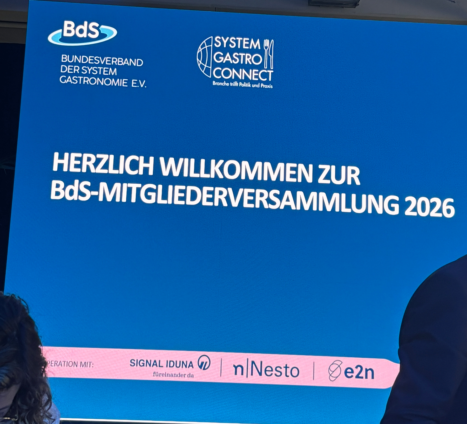 “Welcome to the annual meeting of the German QSR Association 2026”