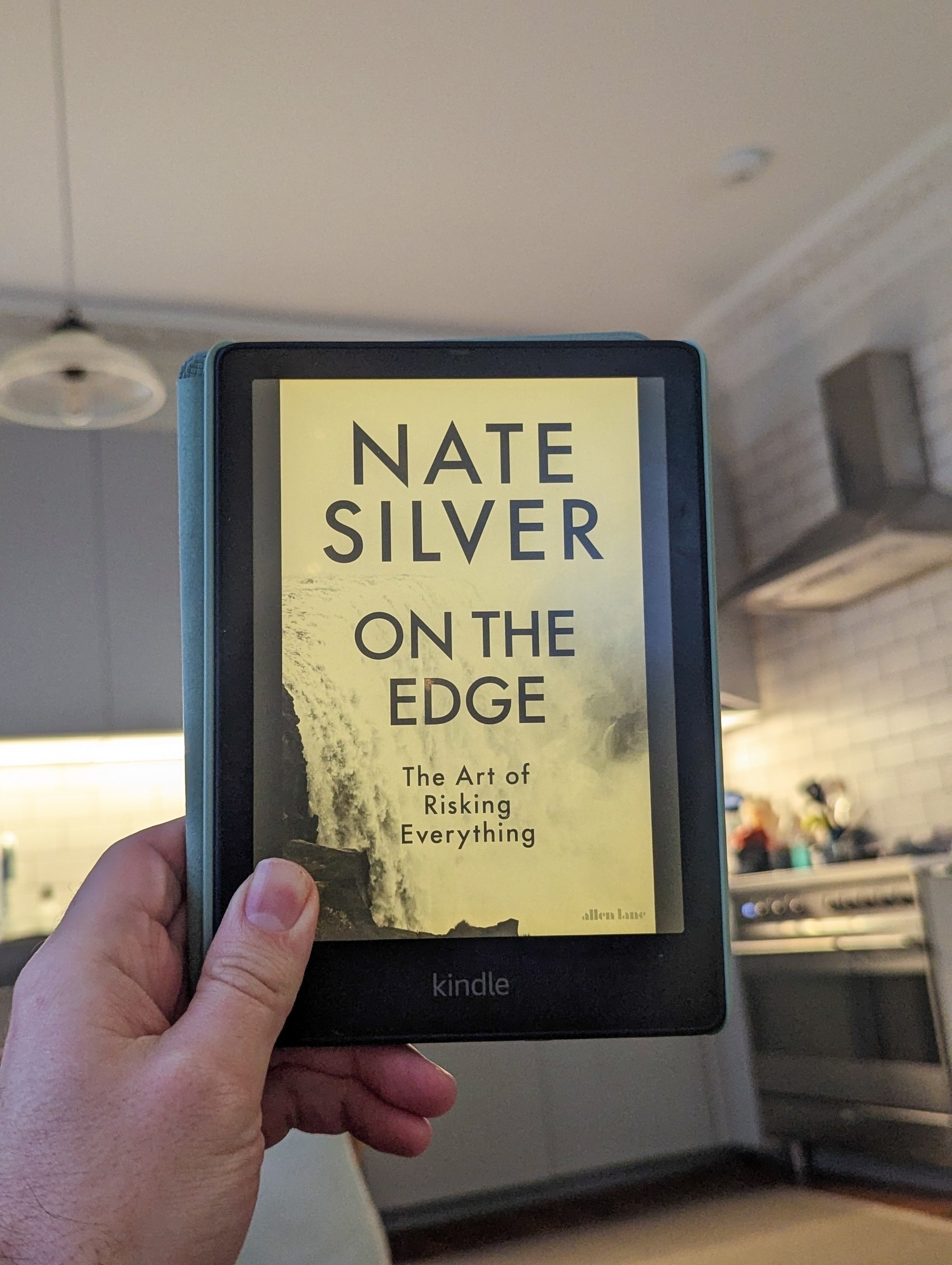 Nate Silver On the Edge kindle cover