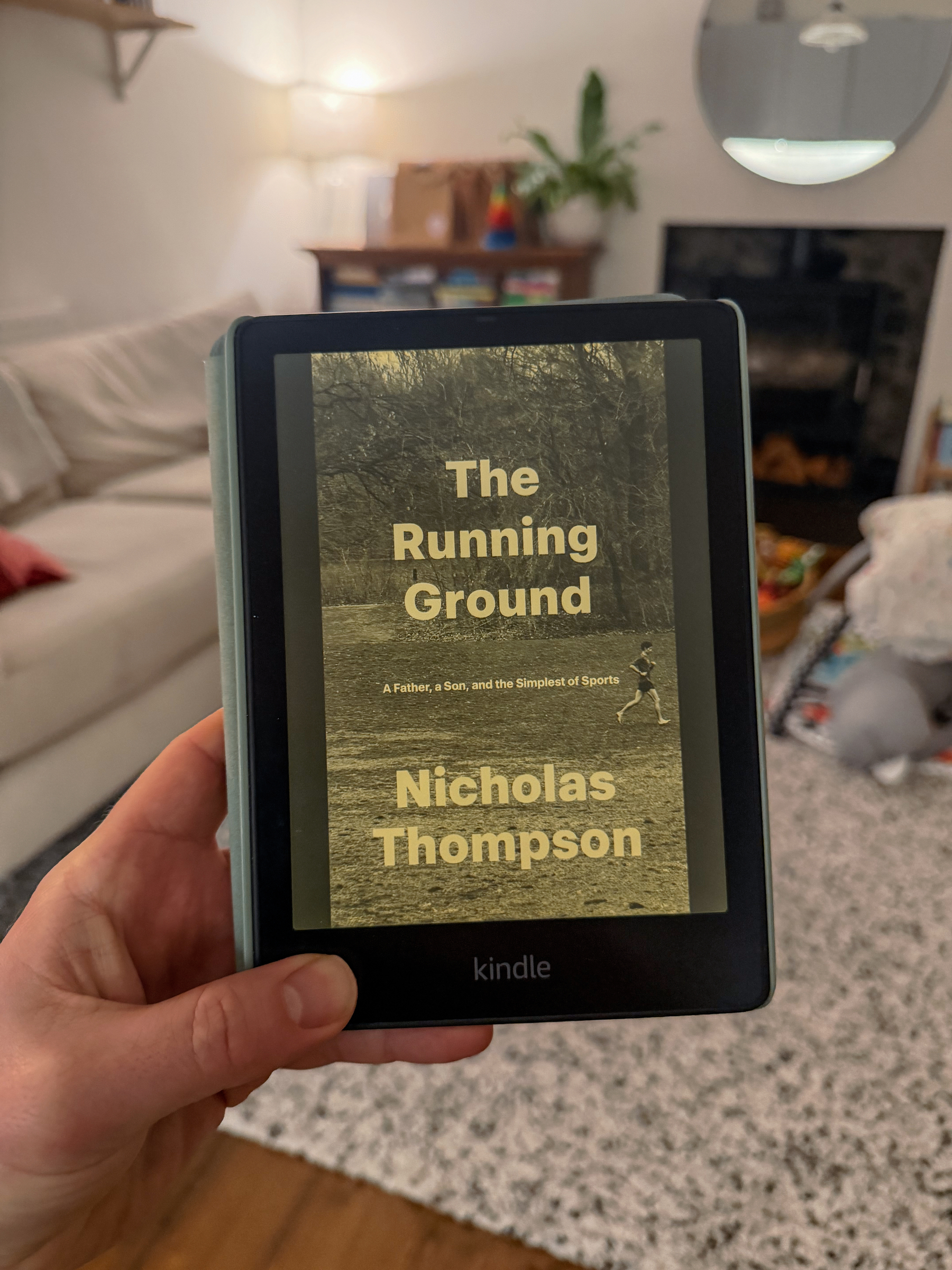 Book cover for The Running Ground