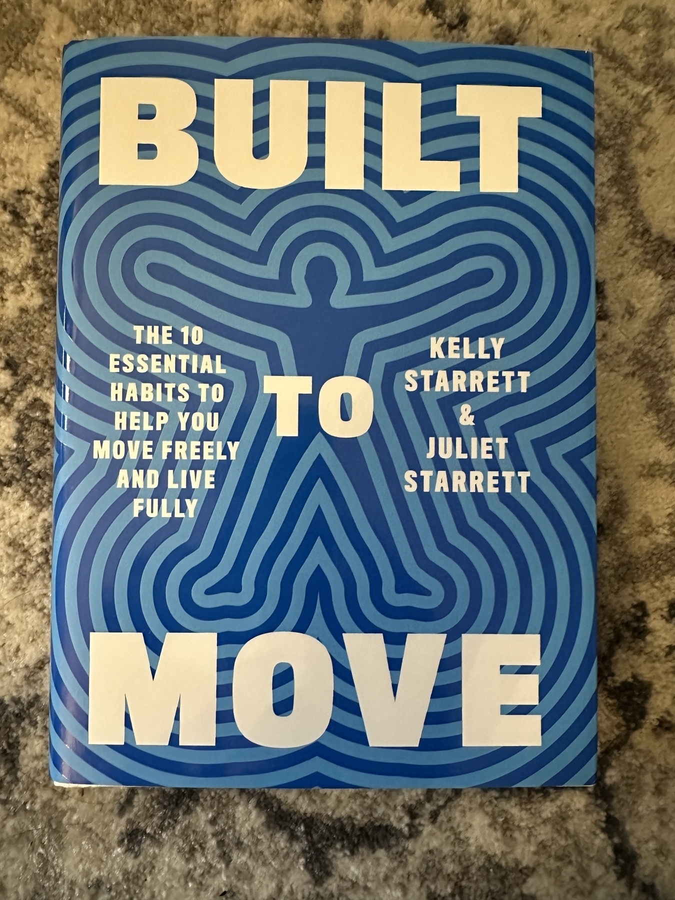 Photo of the cover of the book, Built to Move