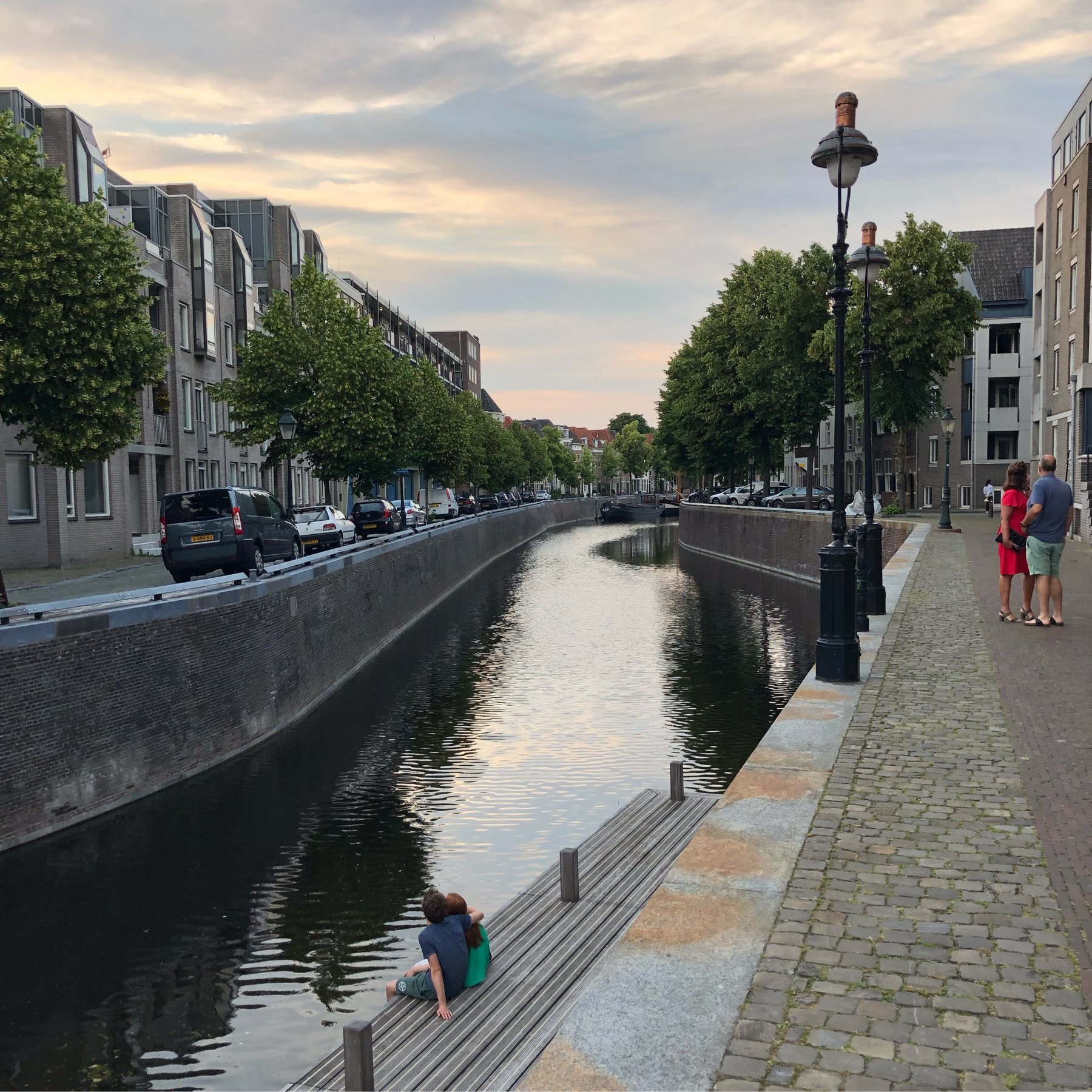 Canal view in Den Bosch