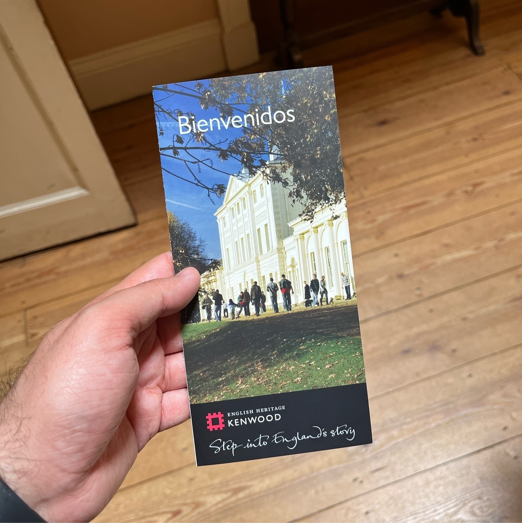 Spanish leaflet of Kenwood House