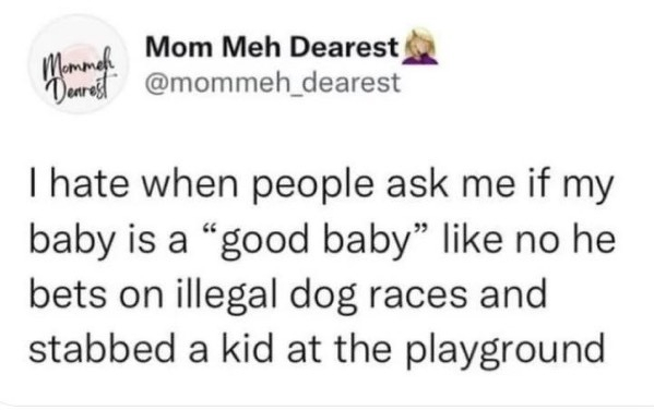Mom Meh Dearest.