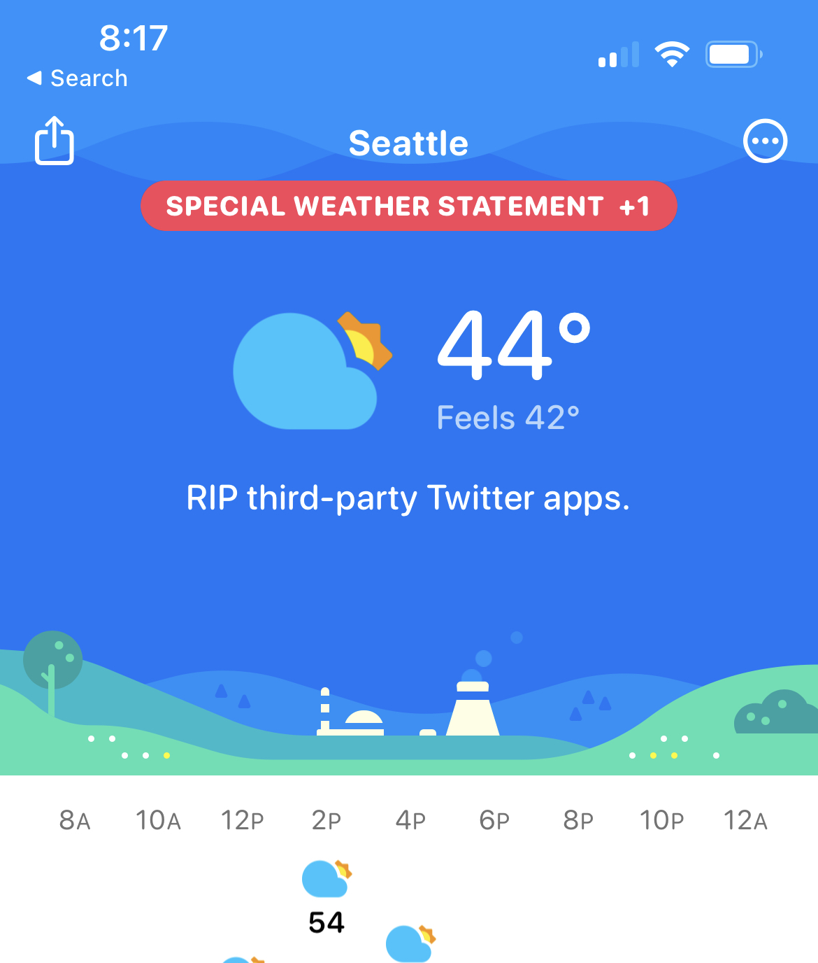 Carrot App: Rip theid party twitter apps. 