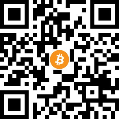 The QR code for our Bitcoin receive account. 