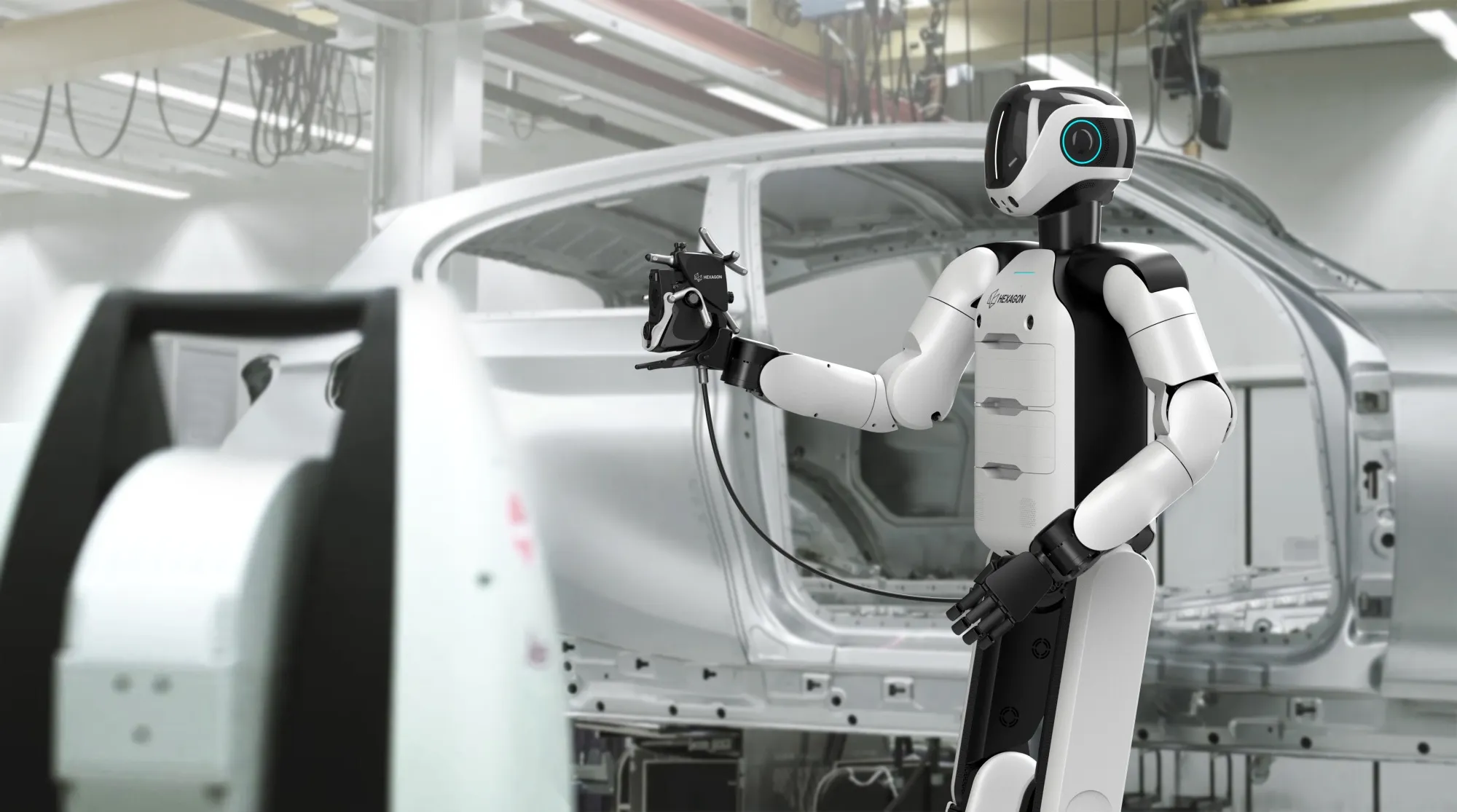 Aeon robot at BMW Leipzig plant