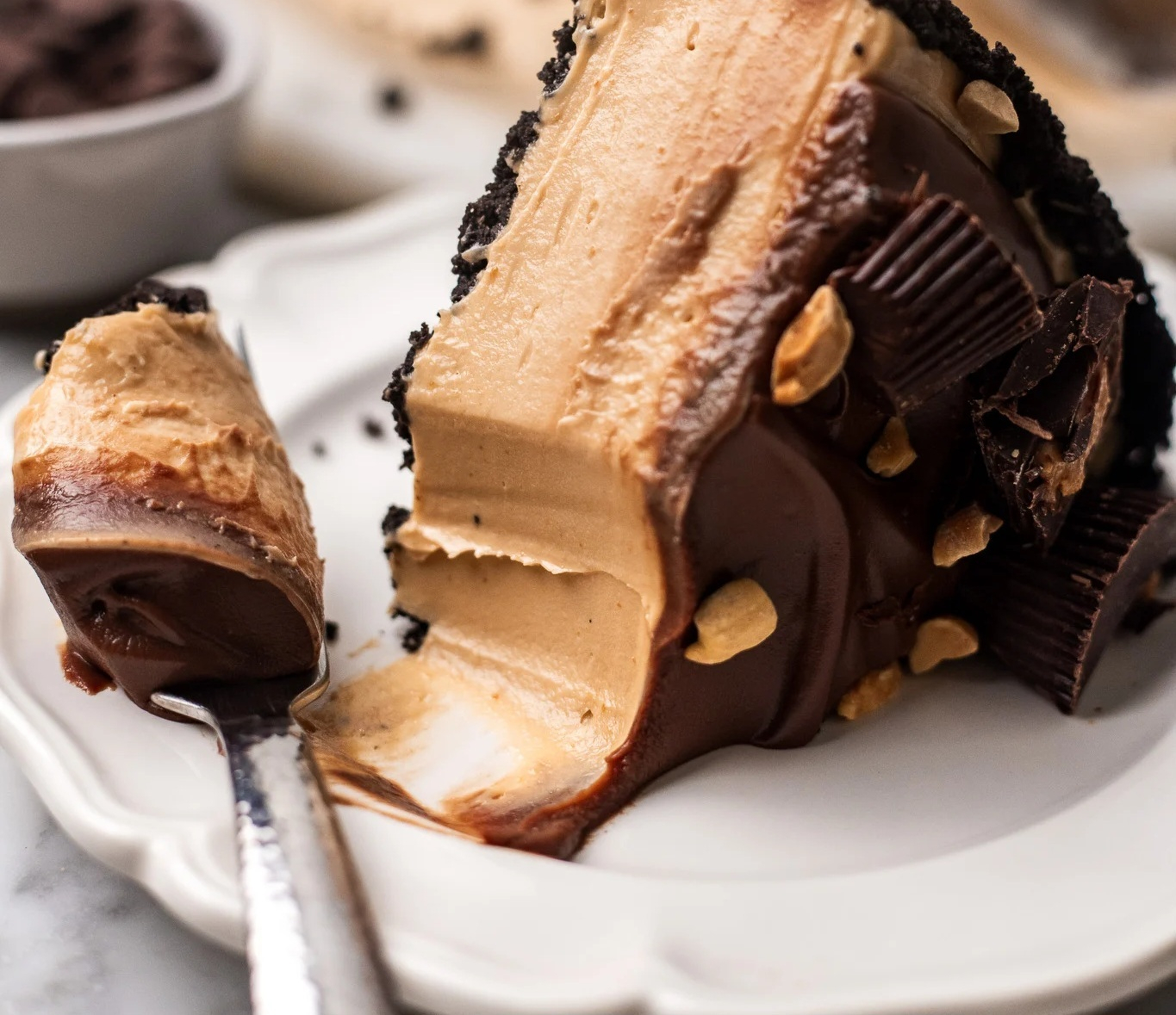 Vegan Peanut Butter Pie