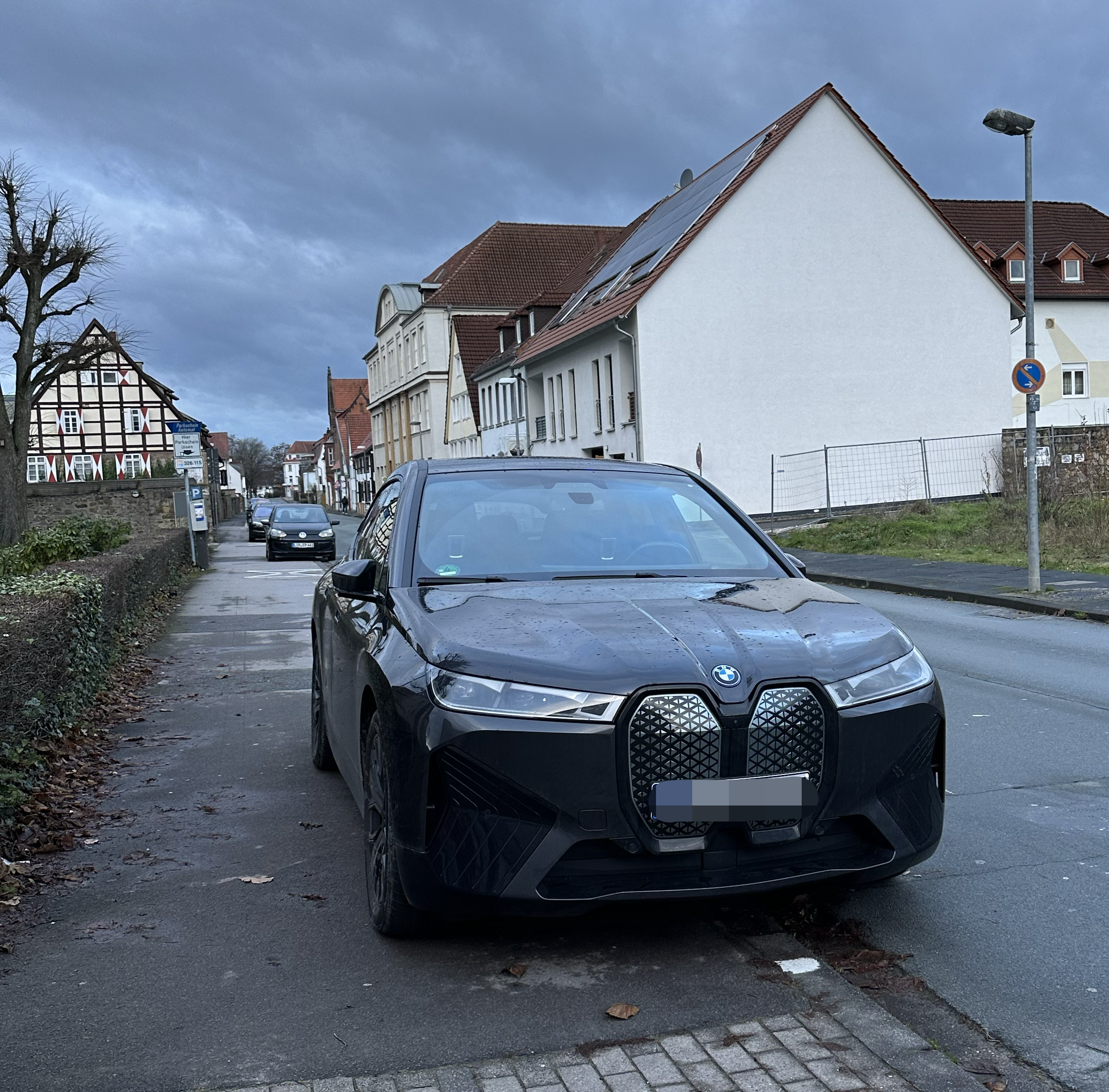 Front of a BMW iX