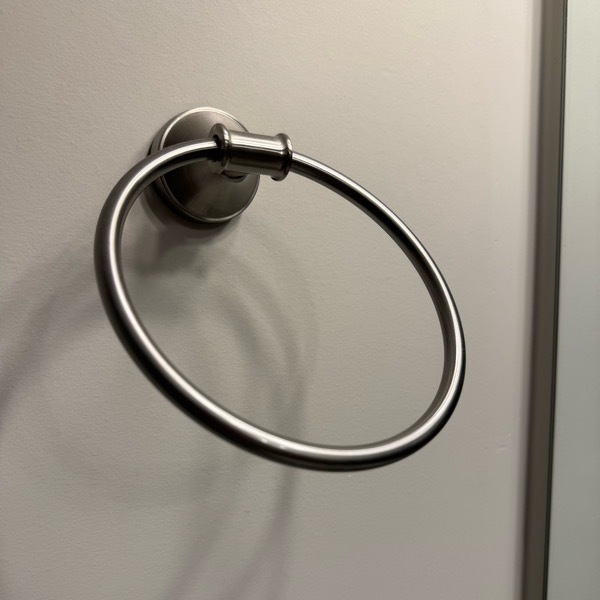 A picture of my hand towel holder