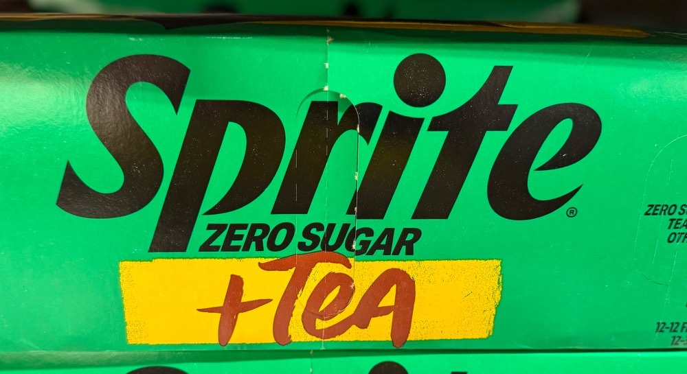 A 12-pack of Sprite Zero + Tea