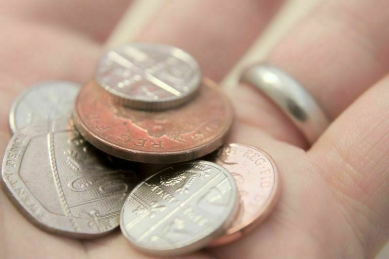 an assortment of coins