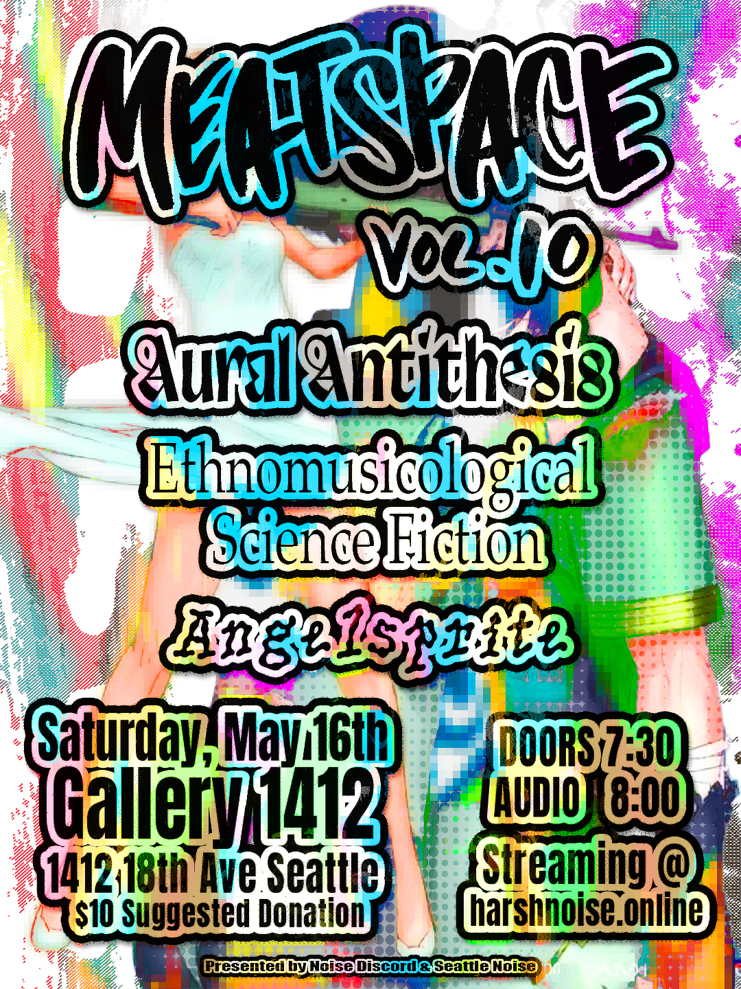 flyer for meatpsace vol 10