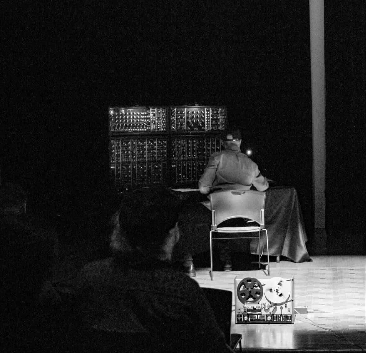 Kirill Nikolai live at Chapel Performance Space in Seattle, WA on November 30, 2023. Photograph by Aubrey Gurtovenko.