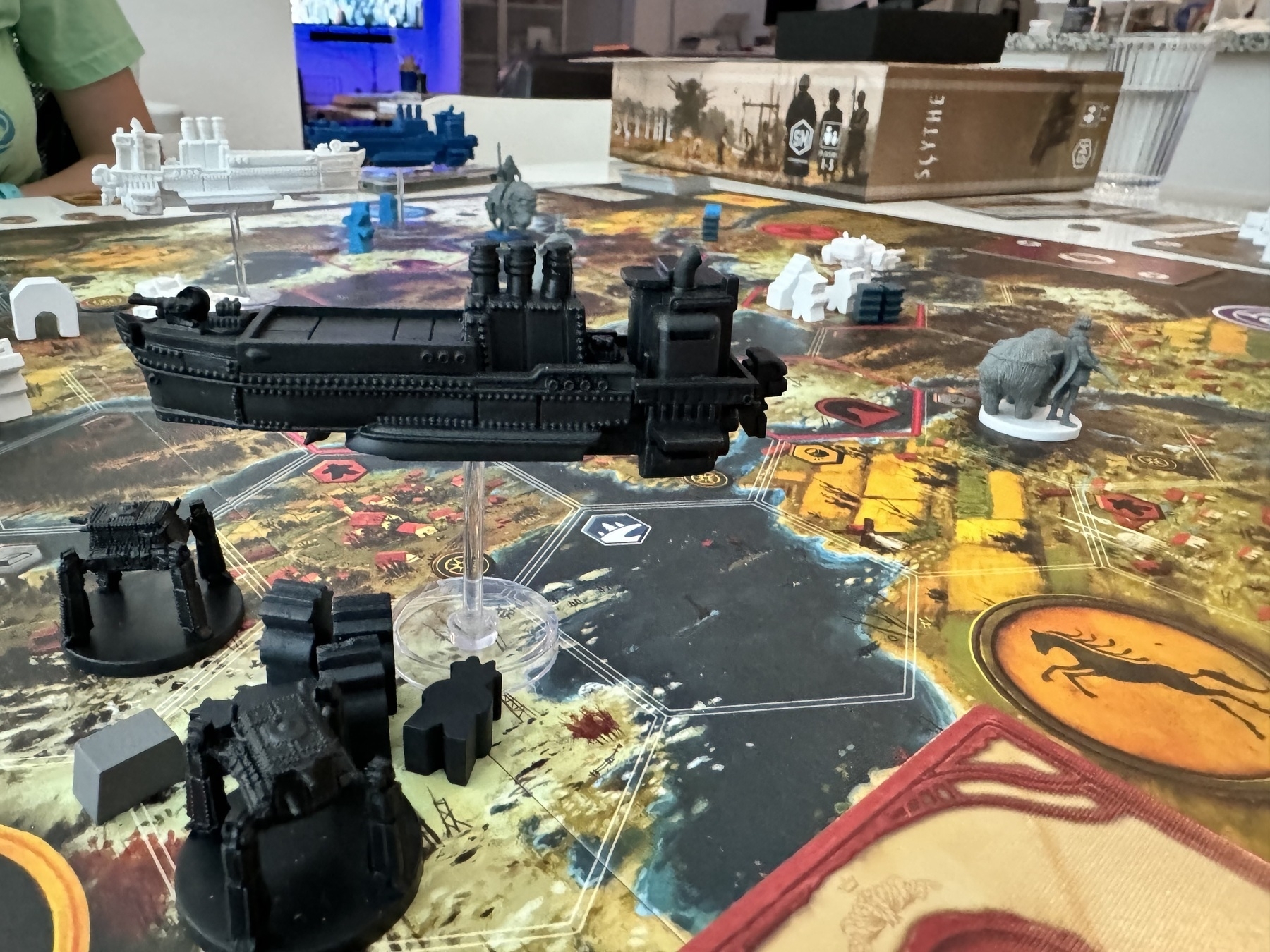 Scythe board game with The Wind Gambit expansion
