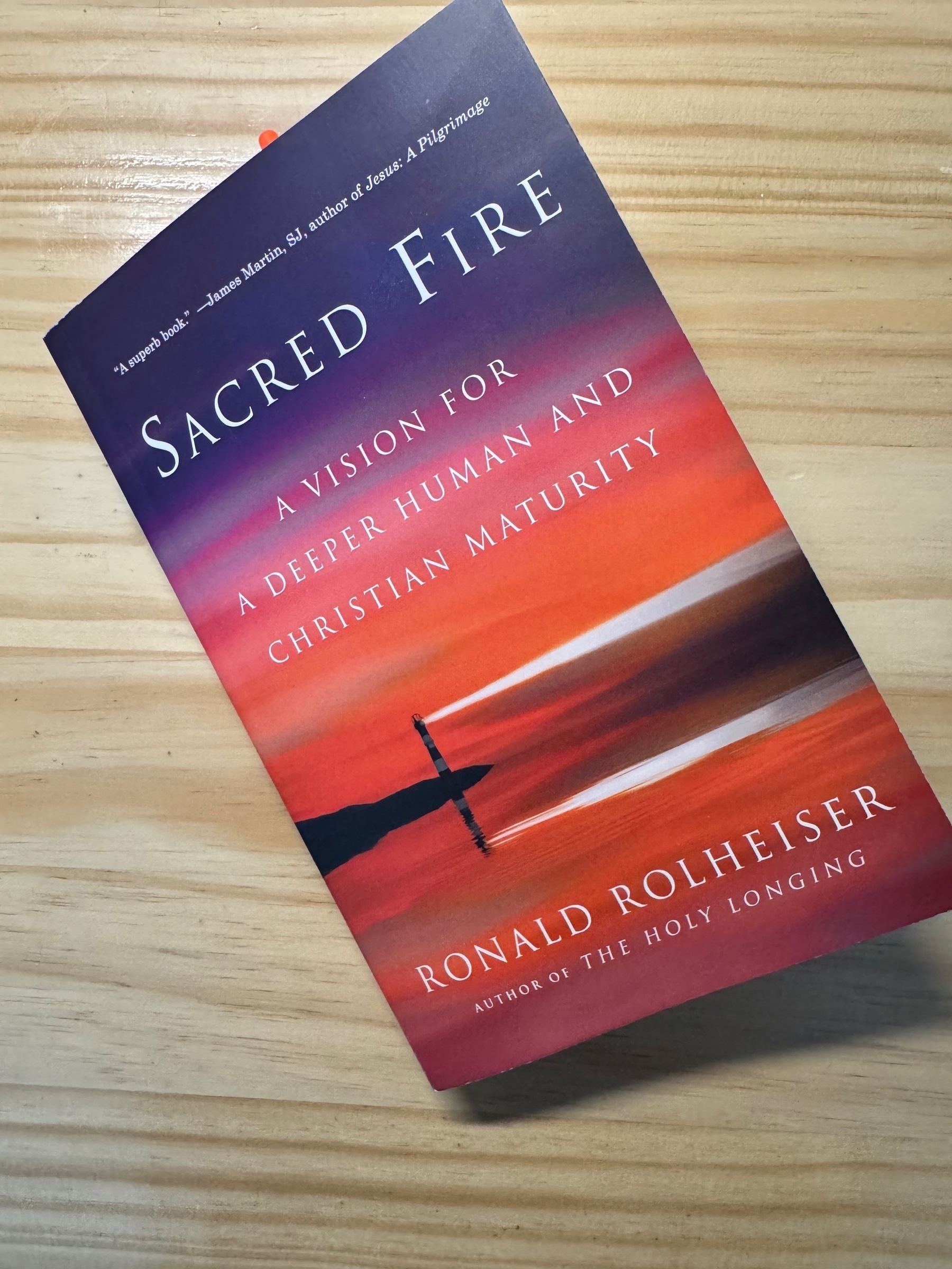 Cover shot of the book Sacred Fire