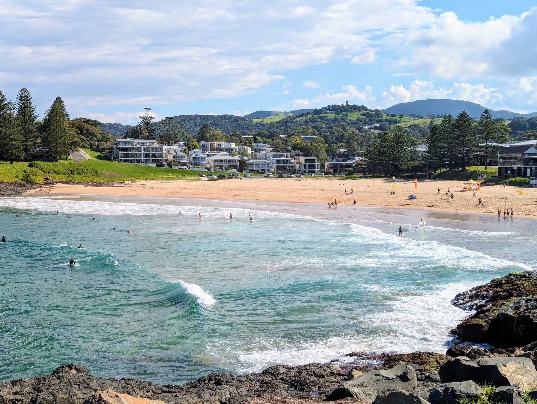Surf Beach at Kiama, New South Wales