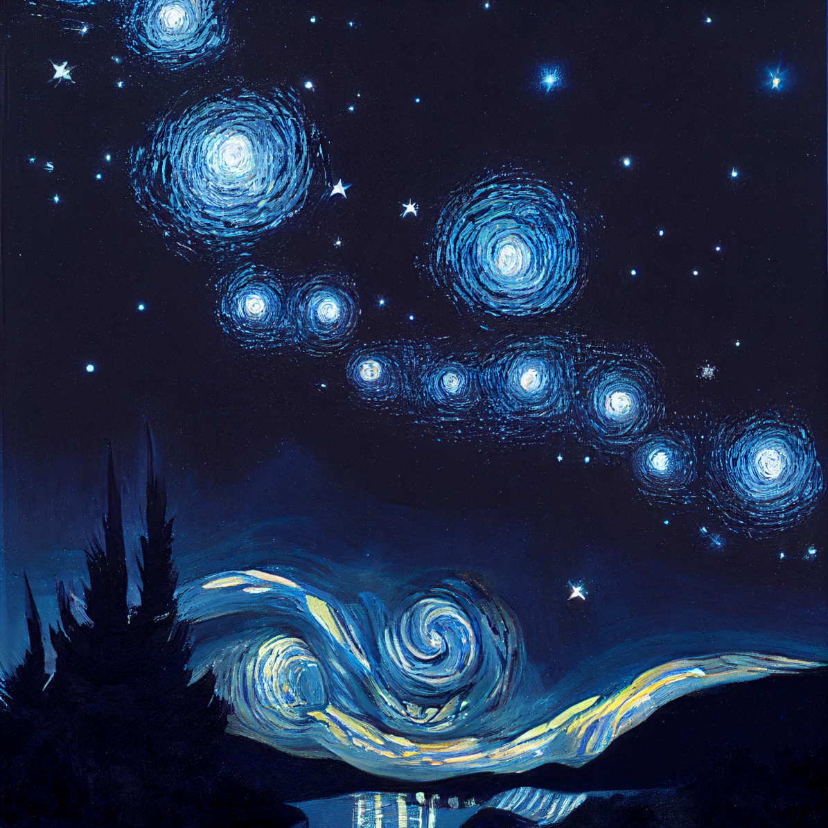 A different Starry Night.