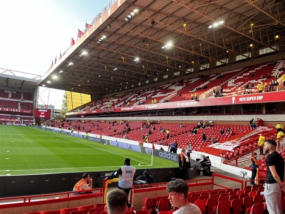  Brian Clough Stand - Nottingham Forest 0 - 1 Burnley