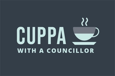 Cuppa with a councillor. 