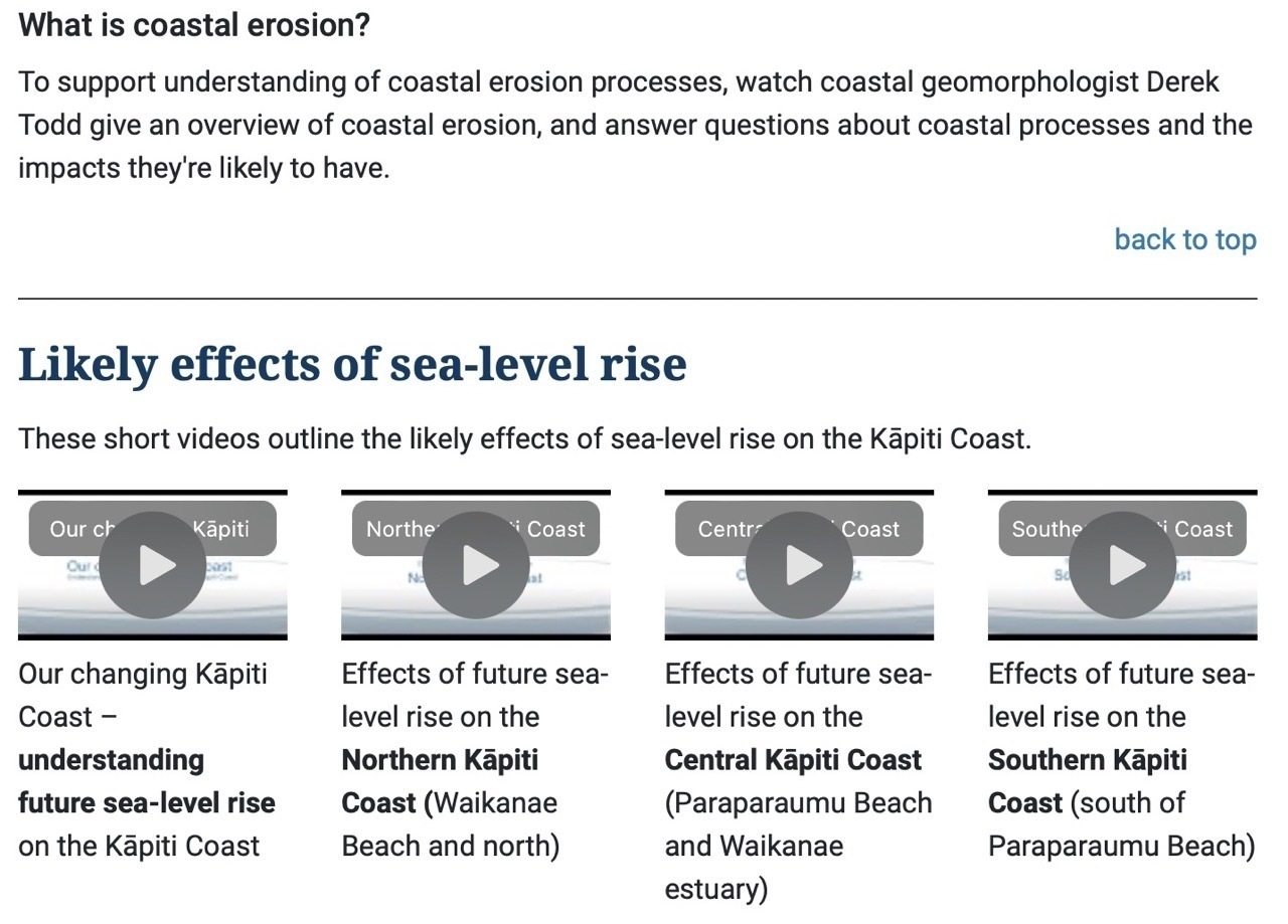 What is Coastal Erosion: screenshot. 