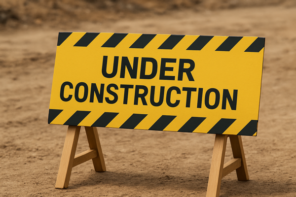 Something is under construction
